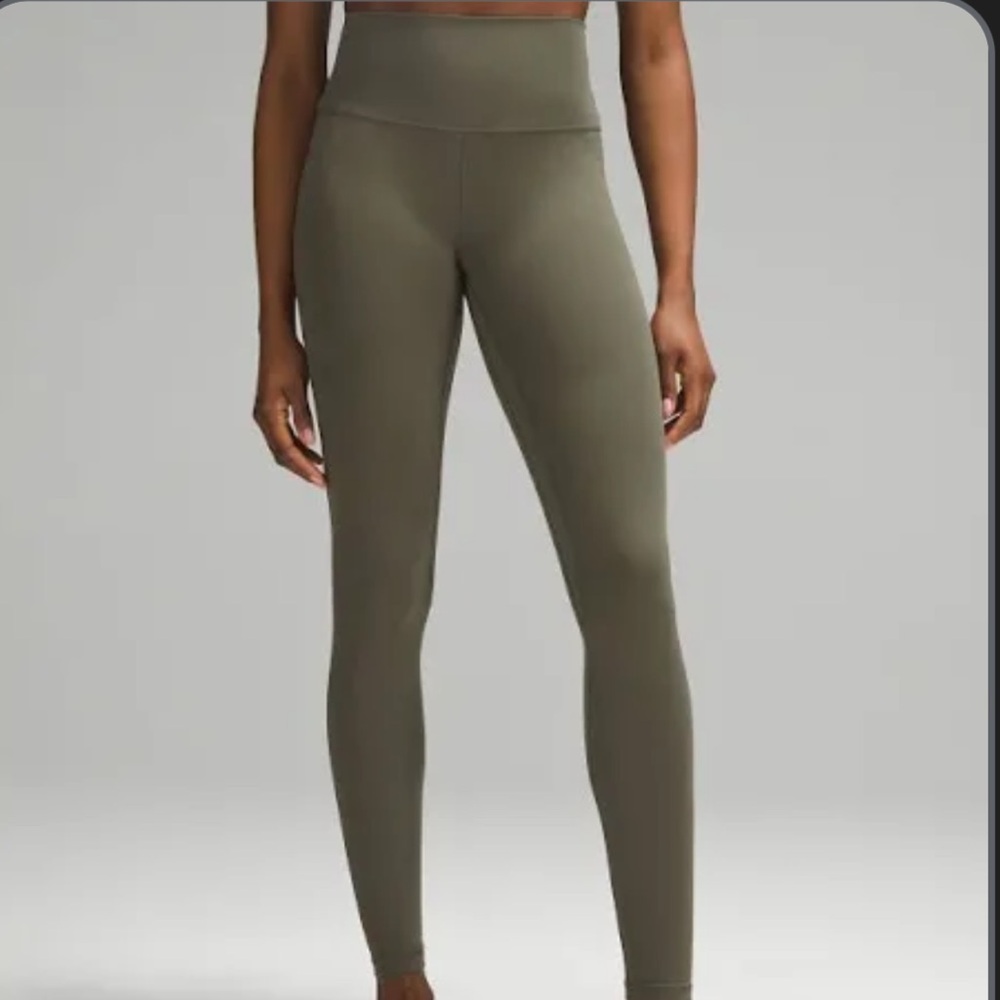 Olive Green Leggings
